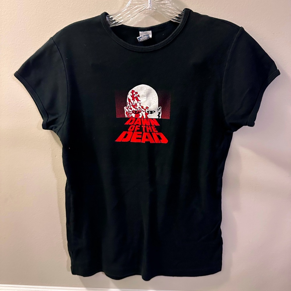 RARE Dawn of The Dead Baby Tee Halloween Horror Spooky